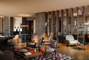 全新时尚半岛公馆 London City Island 一室一厅一厨两卫