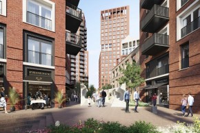 伦敦南二区通勤宝地keybridge凯旋桥两室一厅公寓月租3000英镑