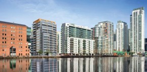 金丝雀码头Millharbour 码头皇庭  一室一厅一厨一卫出租
