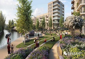 联江庭园：伦敦三区 总价35万起 运河水景房 